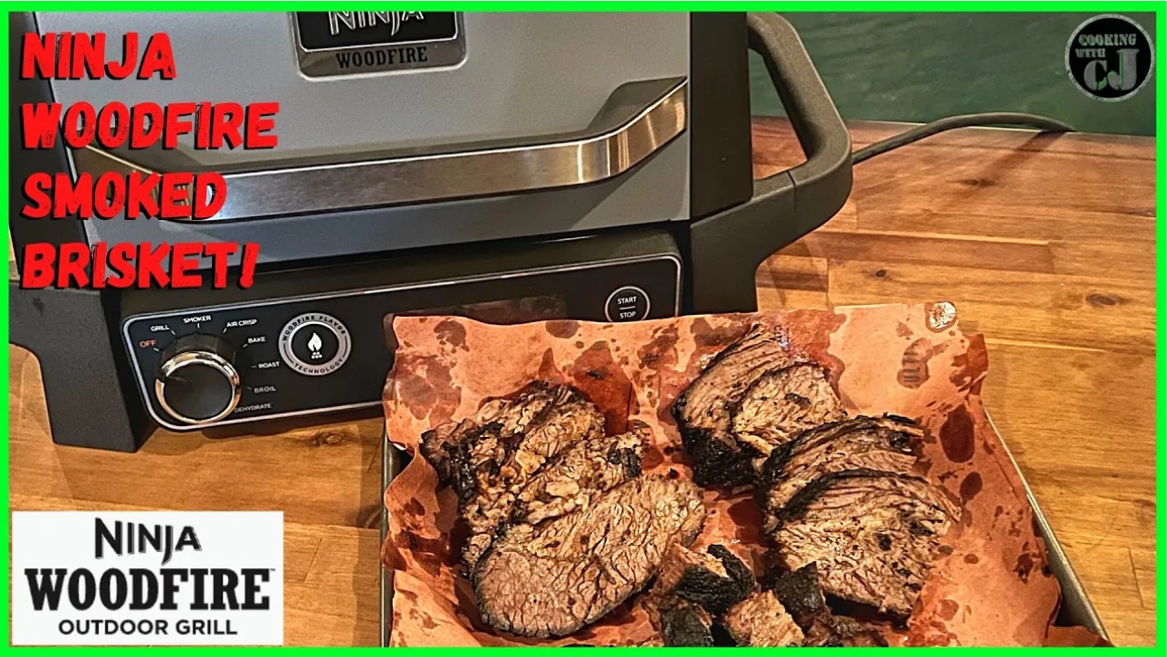 Smoked brisket from Cooking with CJ