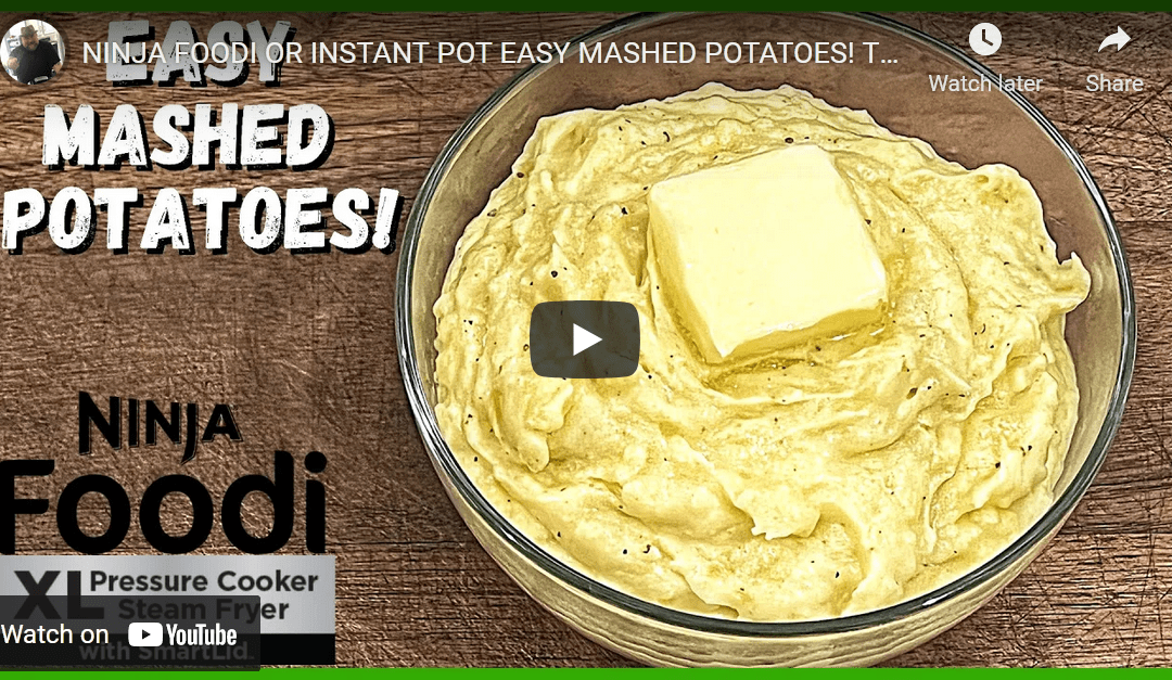 NINJA FOODI OR INSTANT POT EASY MASHED POTATOES!