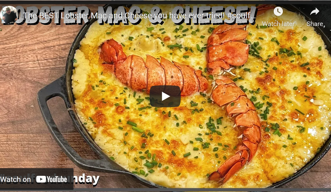 The BEST Lobster Mac and Cheese you have ever tried!