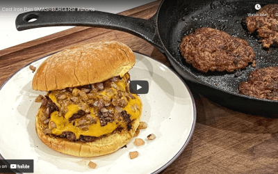 Cast Iron Pan SMASHBURGERS!