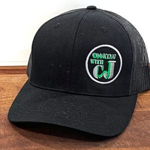 Cooking With CJ - All Black - Adjustable Hat