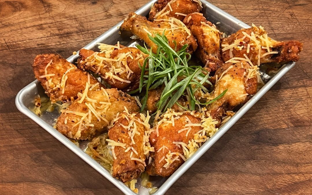 Garlic Parmesan Chicken Wings Recipe