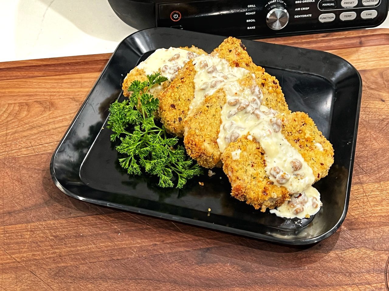 juicy boneless pork chops in air fryer
