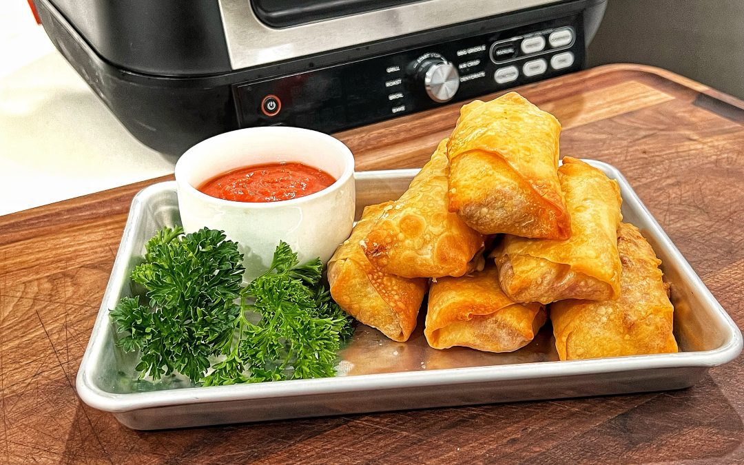 Air Fried Pizza Egg Rolls