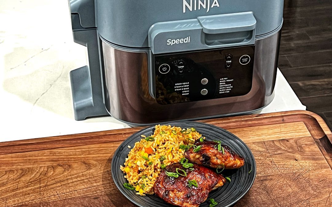 Ninja Speedi Teriyaki Chicken and Fried Rice