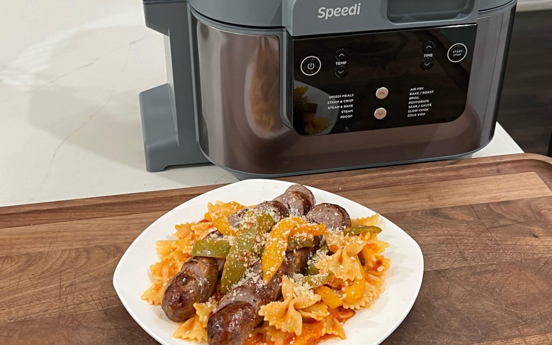 Ninja Speedi Sausage and Pepper Pasta!