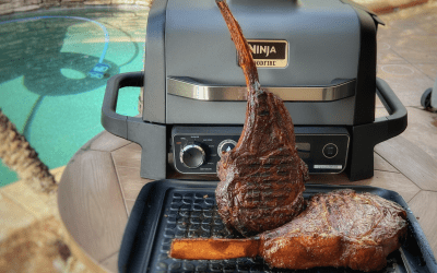 NINJA FOODI XL GRILL RIBEYE STEAKS!  Ninja Foodi Smart XL Grill recipes! 