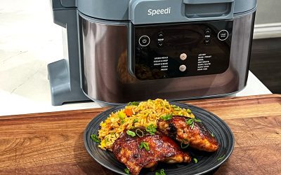 Ninja Speedi Teriyaki Chicken and Fried Rice