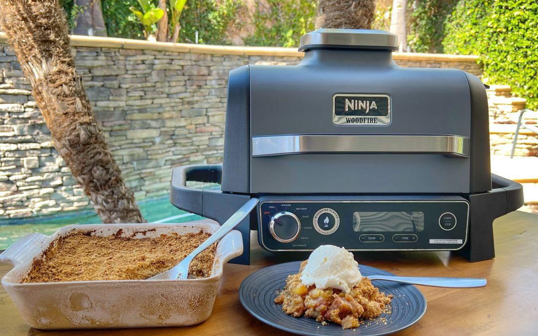 Ninja Woodfire Grill Apple Crisp Dessert Recipe