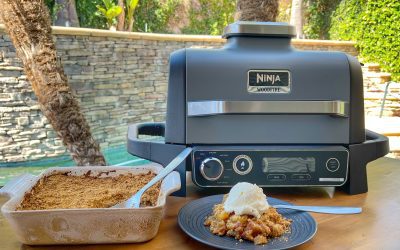 Ninja Woodfire Grill Apple Crisp Dessert Recipe