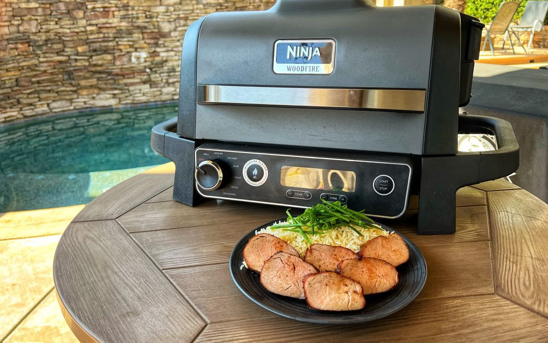 Ninja Woodfire Grill Smoked Pork Tenderloin