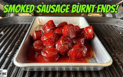 Smoked Sausage Burnt Ends