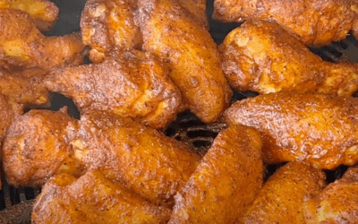 Smoked Air Fried Chicken Wings