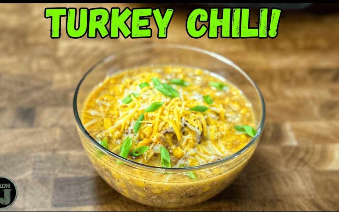 Deliciously EASY Crockpot Turkey Chili Recipe!