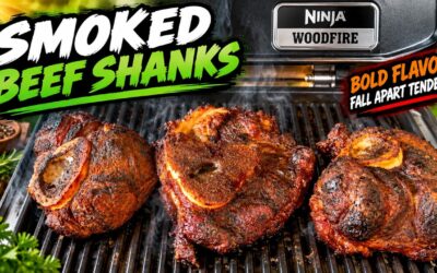 Ninja Woodfire Grill Smoked Beef Shanks