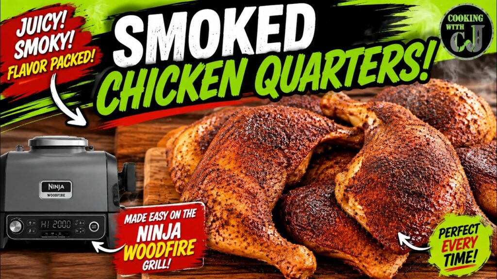Pulled Chicken Magic | Woodfire Grill Smoked Quarters