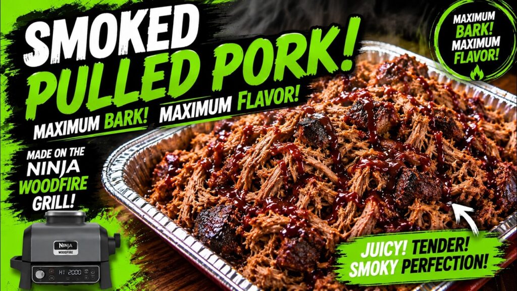 Ninja Woodfire Grill: Better Pulled Pork Than Ever!