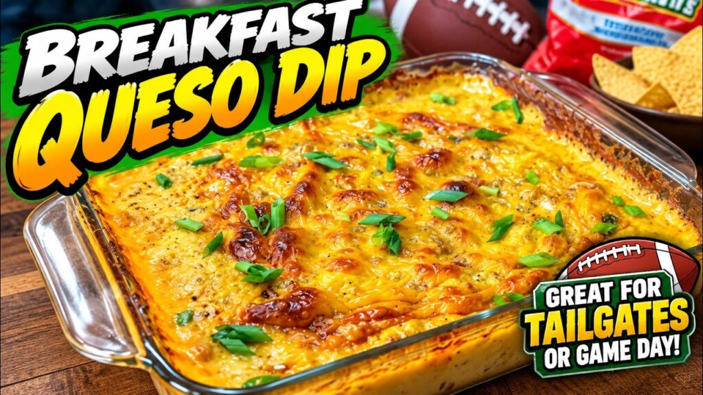 Amazing! Why didn't I think of this Breakfast Queso before?