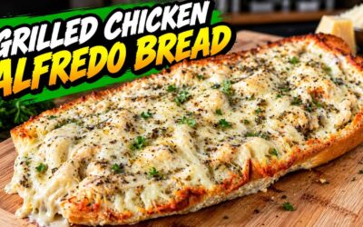 Chicken Alfredo French Bread