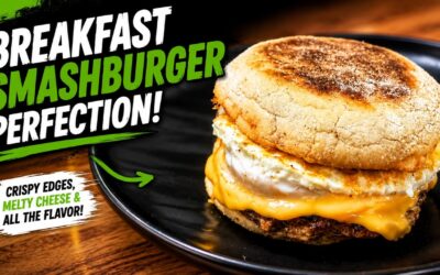 Easy Breakfast Smash Burgers