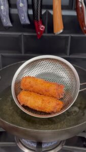 Fry Egg Rolls