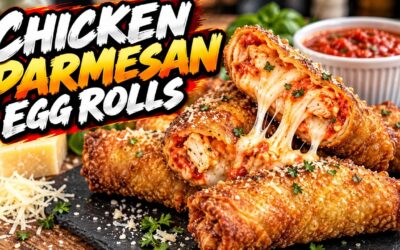 Chicken Parmesan Egg Rolls Recipe